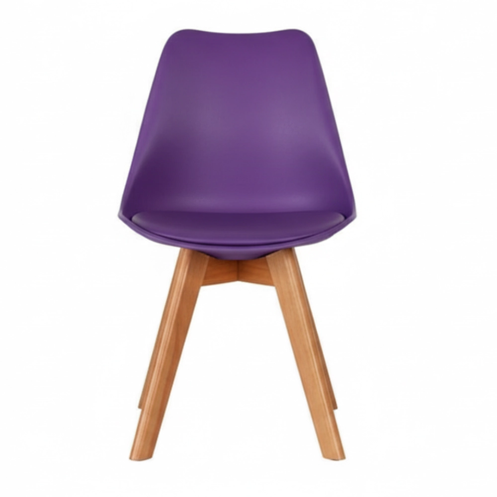 Premium Tulip Chair - Purple